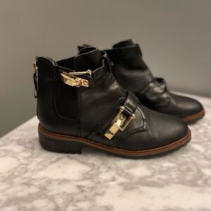 Aldo Moto Grunge Goth Streetwear Biker Boots Sz9